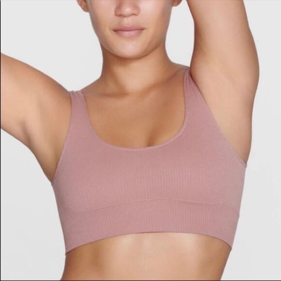 SKIMS Other - SKIMS ribbed Bralette. New in bag with tags. Size xxs/x rose clay color